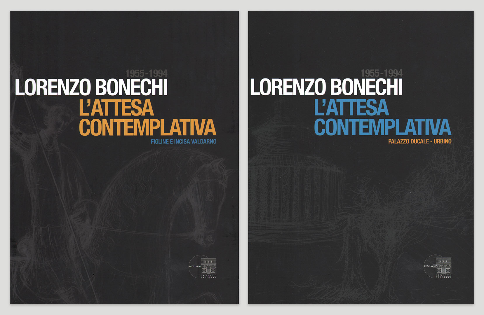 Lorenzo Bonechi. 1955-1994. L’attesa contemplativa, catalogo della mostra, a cura di Andrea Cecconi, Lucia Fiaschi, con scritti di Andrea Cecconi, Lucia Fiaschi, Giuseppe Billi, Fondazione Ernesto Balducci, Figline e Incisa Valdarno – Fiesole, 2014 Lorenzo Bonechi. 1995-1994. L’attesa contemplativa, catalogo della mostra, a cura di Andrea Cecconi, Lucia Fiaschi, con scritti di Vittorio Sgarbi, Andrea Cecconi, Lucia Fiaschi, Giovanna Uzzani, Mariano Apa, Manuel Muñoz Ibáñez, Fondazione Ernesto Balducci, Urbino – Fiesole, 2014