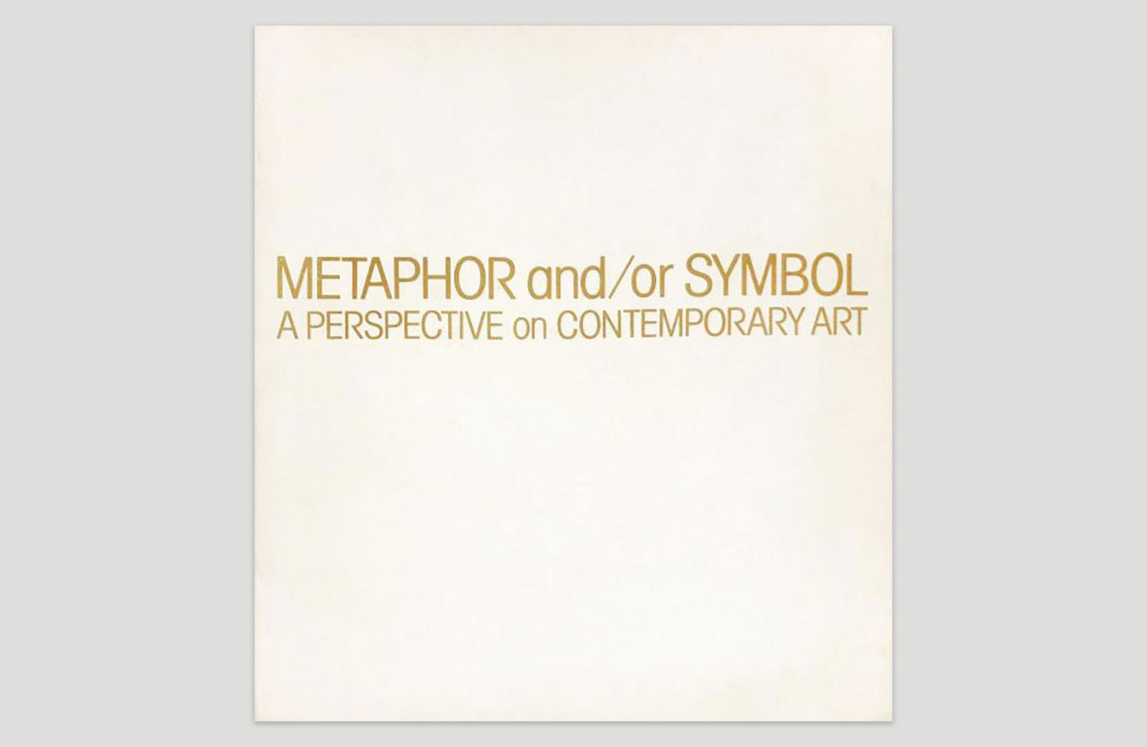 Metaphor and/or Symbol. A Perspective on Contemporary Art, catalogo della mostra, a cura di Kenji Adachi, Michiaki Kawakita, Tadao Ogura, con un testo di Kunio Motoe, The National Museum of Modern Art, Tokyo – Osaka, 1984, pp. 24-26