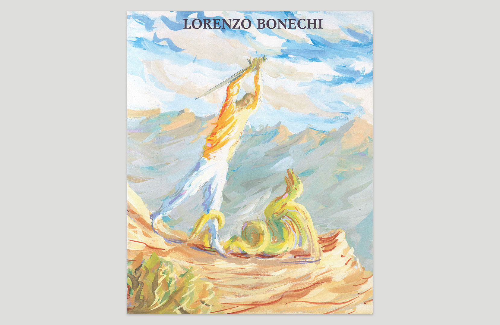 Lorenzo Bonechi, catalogo della mostra, organizzata da Clive Adams, Maria Eugenia Palacios, con un saggio di Franco Rella, Edizioni Carini, Firenze – Londra, 1985 Lorenzo Bonechi, catalogo della mostra, con un saggio di Carl B. Strehlke, Edizioni Carini, Firenze – New York, 1985